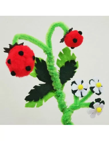 Play Box Bambulky různé velikosti 100 ks- základní barvy