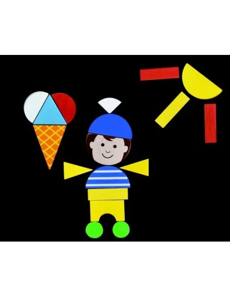 Detoa Magnetické puzzle - Děti