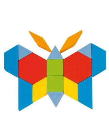 Goki Skládací puzzle - geometrické tvary