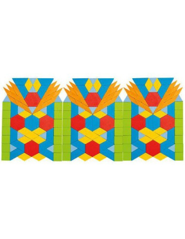 Goki Skládací puzzle - geometrické tvary