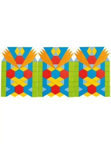 Goki Skládací puzzle - geometrické tvary