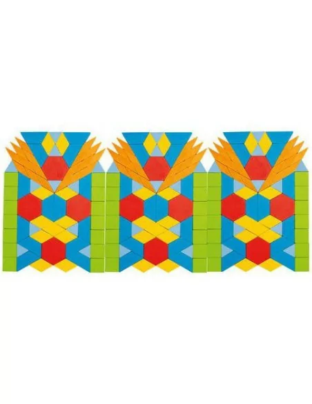 Goki Skládací puzzle - geometrické tvary