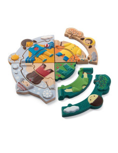 PlanToys Puzzle - Oblékání...