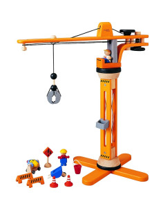 PlanToys Sada s jeřábem