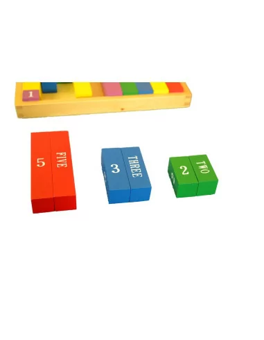 Moyo Montessori Barevné počítací špalíčky