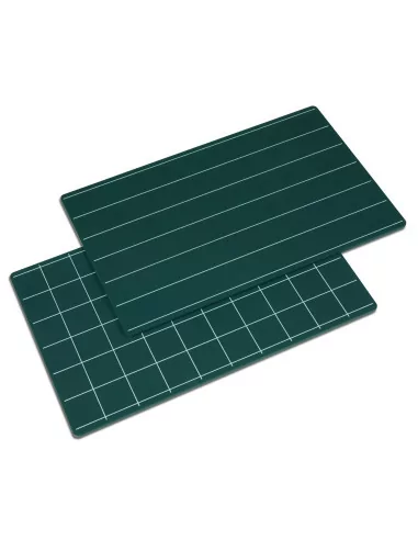 Nienhuis - Zelená tabule, linky/čtverečky 2ks