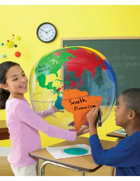 Learning Resources Velký nafukovací globus (popisovací)