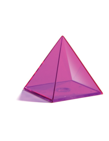 Learning Resources Průhledná barevná geometrická tělesa