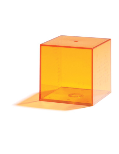 Learning Resources Průhledná barevná geometrická tělesa