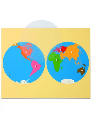 Nienhuis - Puzzle – mapa světa