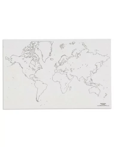 Nienhuis - Mapa světa