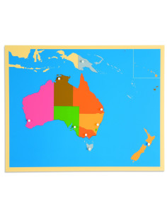 Nienhuis - Puzzle - mapa Austrálie