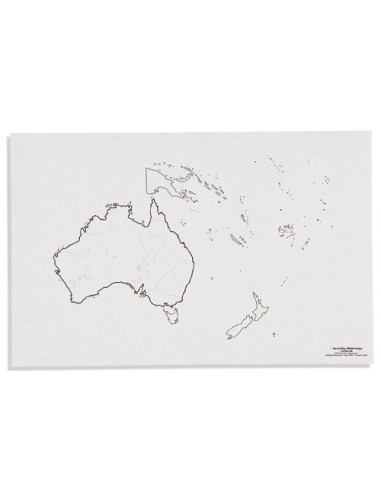 Nienhuis - Mapa Australie – vodní toky