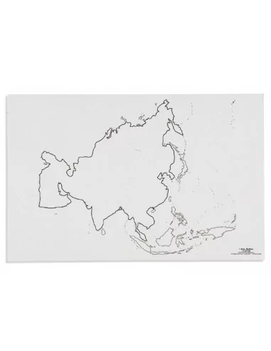 Nienhuis - Mapa Asie