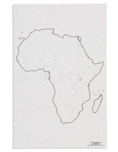 Nienhuis - Mapa Afriky –...