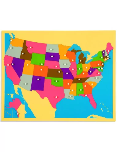Nienhuis - Puzzle – mapa USA
