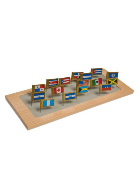 Nienhuis - Stojan na vlajky zemí