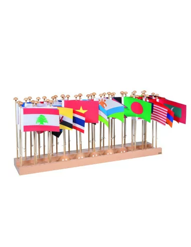 Nienhuis - Vlaječky Asie