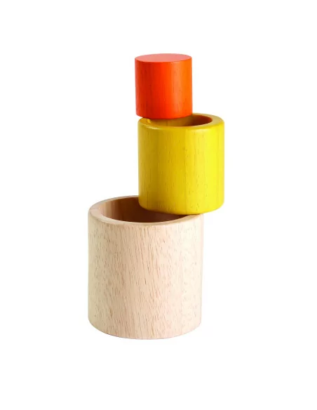 PlanToys Kulatá skládací pyramida