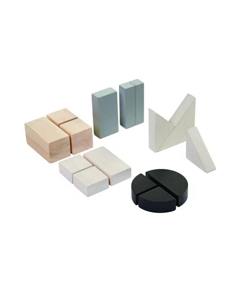 PlanToys Zlomkové kostky