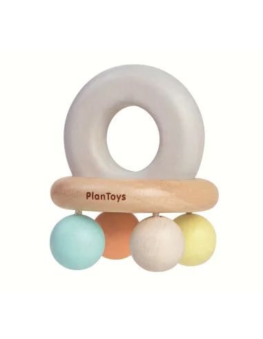 PlanToys Chrastítko s korálky "PlanLifestyle"