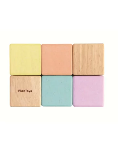 PlanToys Smyslové kostky (6ks) "PlanLifestyle"