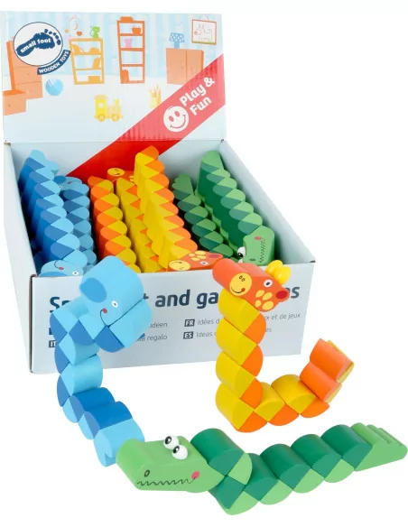 Small Foot Tvarovací zvířatko - žirafa, slon, krokodýl