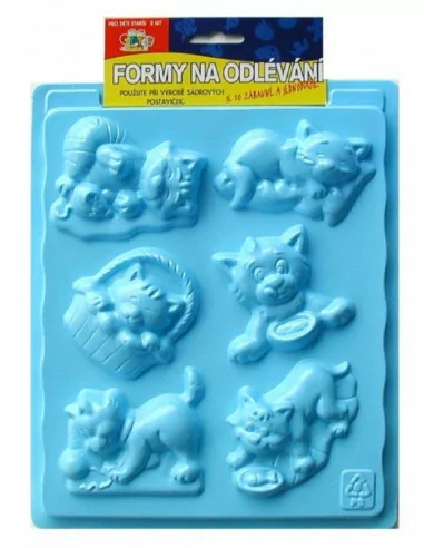CreaToys Formy na odlévání - Kočičky
