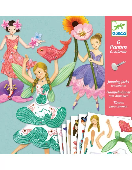 Djeco Pohyblivé figurky Víly