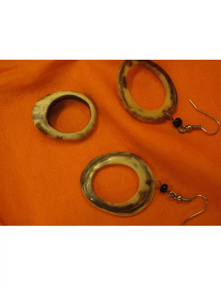 Centrum Dialog Sada - náušnice, prsten a obrázek lev