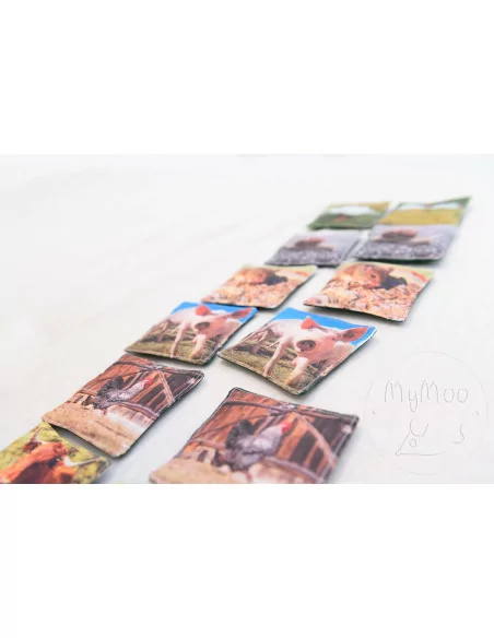 MyMoo - Textilní pexeso - příroda