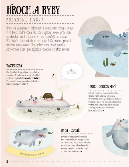 Nečekaná přátelství aneb jak si zvířata a rostliny pomáhají