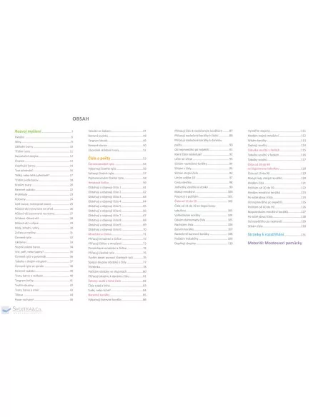 Můj velký sešit Montessori - matematika 3 až 6 let