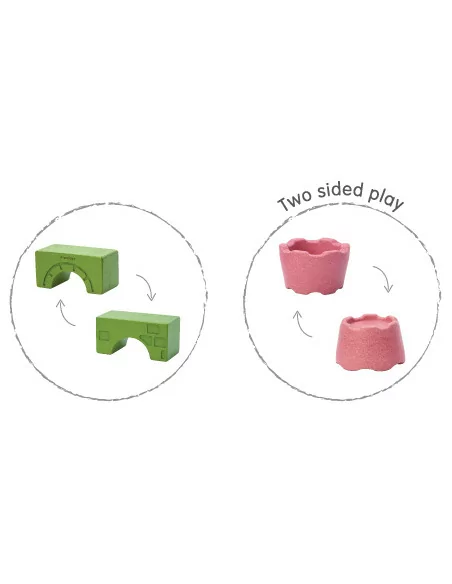 PlanToys Pohádkové kostky