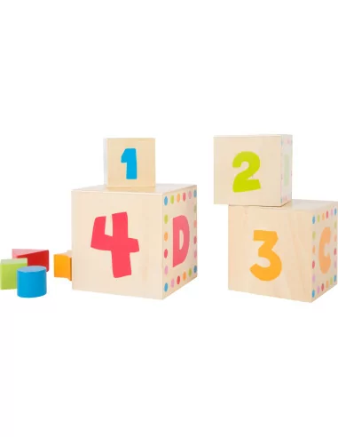 Small Foot Stohovací kostky 3 v 1