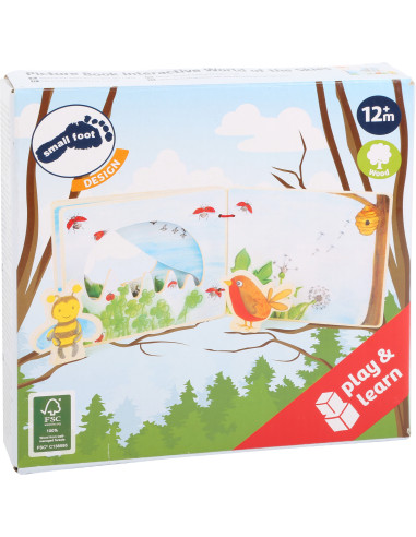 Small Foot Interaktivní kniha - Svět nebe