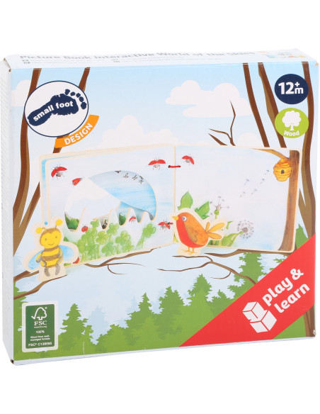 Small Foot Interaktivní kniha - Svět nebe