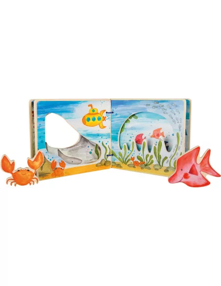 Small Foot Interaktivní kniha - Podmořský svět