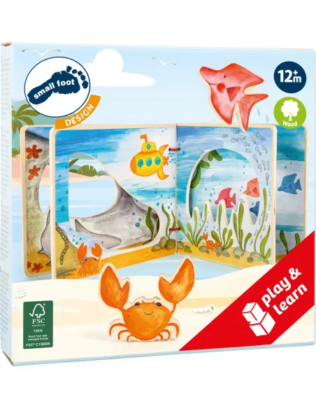 Small Foot Interaktivní kniha - Podmořský svět