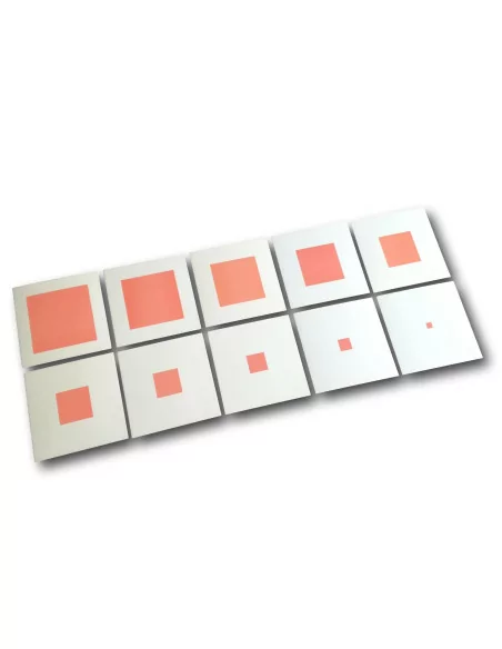 Moyo Montessori Kontrolní karty k Růžové věži