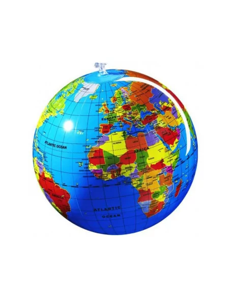 Caly Nafukovací globus 30 cm - Zeměkoule
