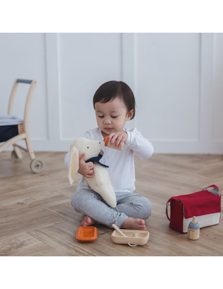 PlanToys Jídelní sada pro panenky