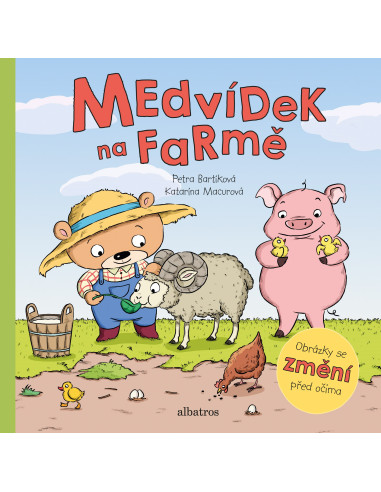 Medvídek na farmě