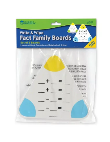 Learning Resources Matematické smazatelné tabulky