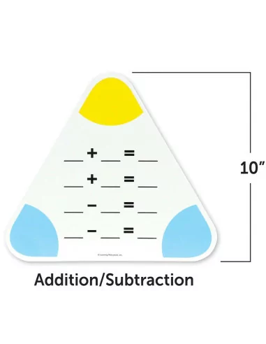 Learning Resources Matematické smazatelné tabulky
