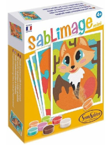 Sentosphere Sablimage mini: Pískové obrázky - Lesní zvířata