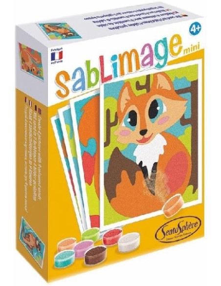 Sentosphere Sablimage mini: Pískové obrázky - Lesní zvířata