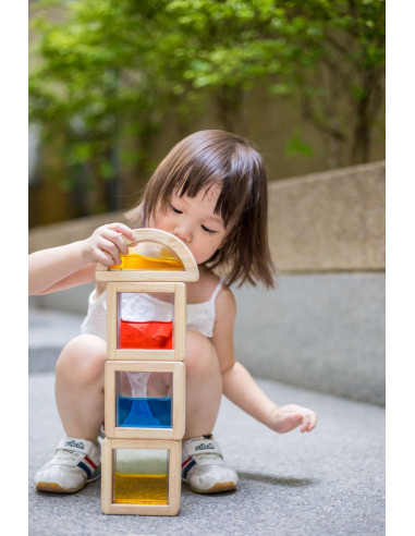 PlanToys Kostky s vodou