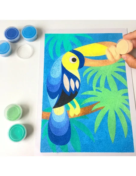 Sentosphere Sablimage: Pískové obrázky - Jihoamerická zvířata