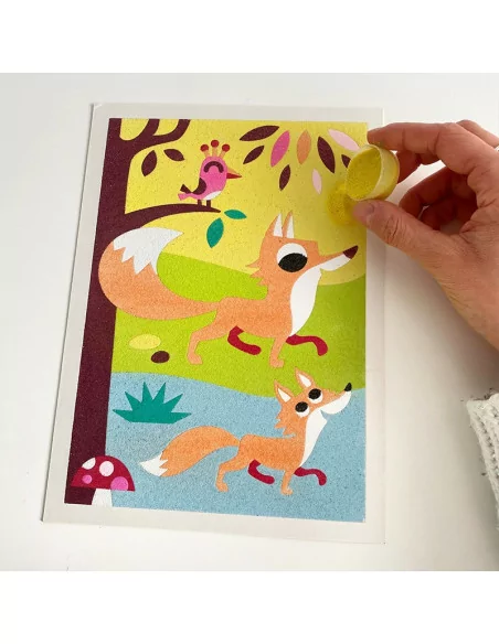 Sentosphere Sablimage: Pískové obrázky - Lesní zvířata